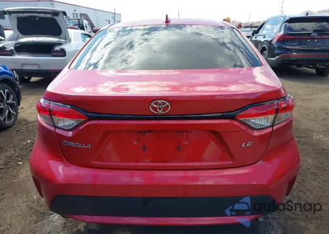 2020 Toyota Corolla Le from USA, damaged, VIN 5YFEPRAE6LP059659